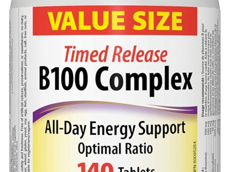 Webber Naturals B100 Complex Tab 140 (Value Size) Fashion