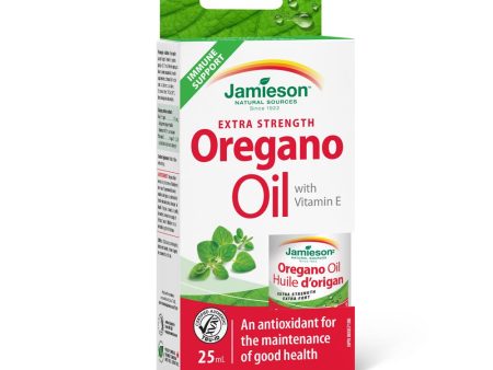 Jamieson Oregano Oil with Vitamin E  25 ml Online Hot Sale