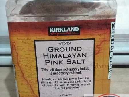 Kirkland Signature Ground Himalayan pink salt 2.27 oz(5lb) Supply