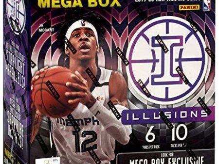 2020 Panini Illusions NBA Basketball MEGA box - 60 Total Cards For Cheap