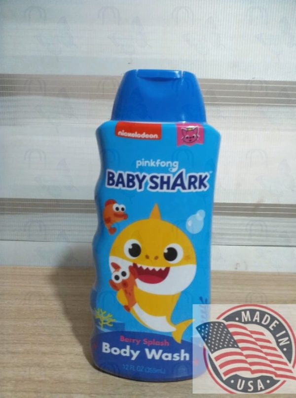 Baby Shark Nickelodeon Berry Splash Body wash 12 oz(355ml) U.S.A Cheap