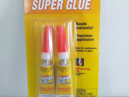 The Original Super Glue Instant Super Glue 2 tubes,0.25 oz(7.2g) Online Hot Sale