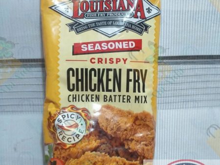 Louisiana Seasoned Spicy Crispy CHICKEN FRY Batter mix 9oz (255g) U.S.A Online now