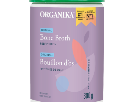 Organika Beef Bone Broth Original Protein Powder 300 g Discount