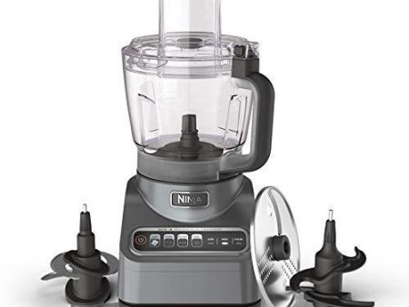 Ninja BN601 Professional Plus Food Processor 1000-Peak-Watts with Auto-iQ Preset Programs Chop Puree Dough Slice Shred with a 9-Cup Capacity and a Silver Stainless Finish For Cheap