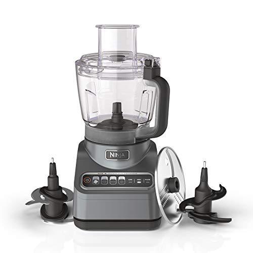 Ninja BN601 Professional Plus Food Processor 1000-Peak-Watts with Auto-iQ Preset Programs Chop Puree Dough Slice Shred with a 9-Cup Capacity and a Silver Stainless Finish For Cheap