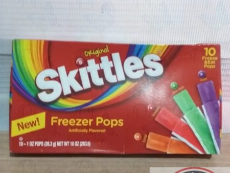 Skittles Original Freezer pops 10 freeze box pop 28.3g For Sale