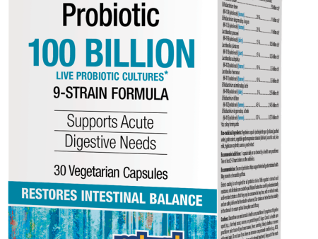 Natural Factors Critical Care Probiotic 100 Billion 30 veg caps Online now