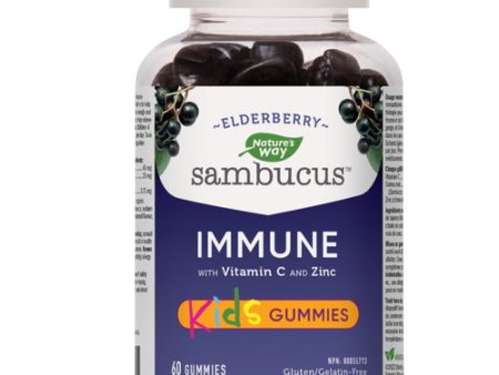 Nature s Way Sambucus Immune Support Kids Gummies, 60 gummies Cheap