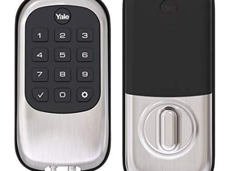 Yale B1L Lock Keypad Deadbolt in Satin Nickel Online Hot Sale