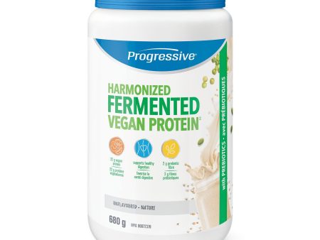 Progressive Fermented Vegan Protein Unflavoured, 680g For Cheap