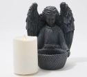 Luminara Indoor Outdoor Angel with 4  Outdoor Candle For Discount