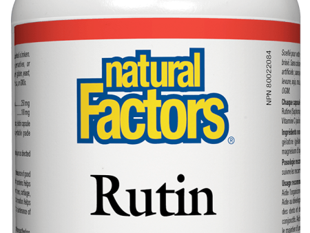 Natural Factors Rutin 250mg, 90 capsules Fashion