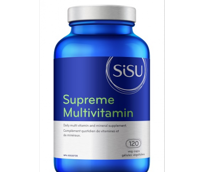 Sisu Supreme Multivitamin with Iron, 120 vcaps For Discount