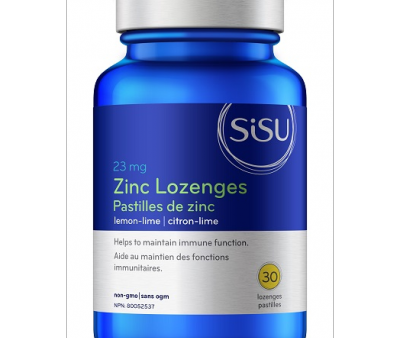 SISU Zinc Lozenges Lemon-Lime, 30 Lozenges Discount