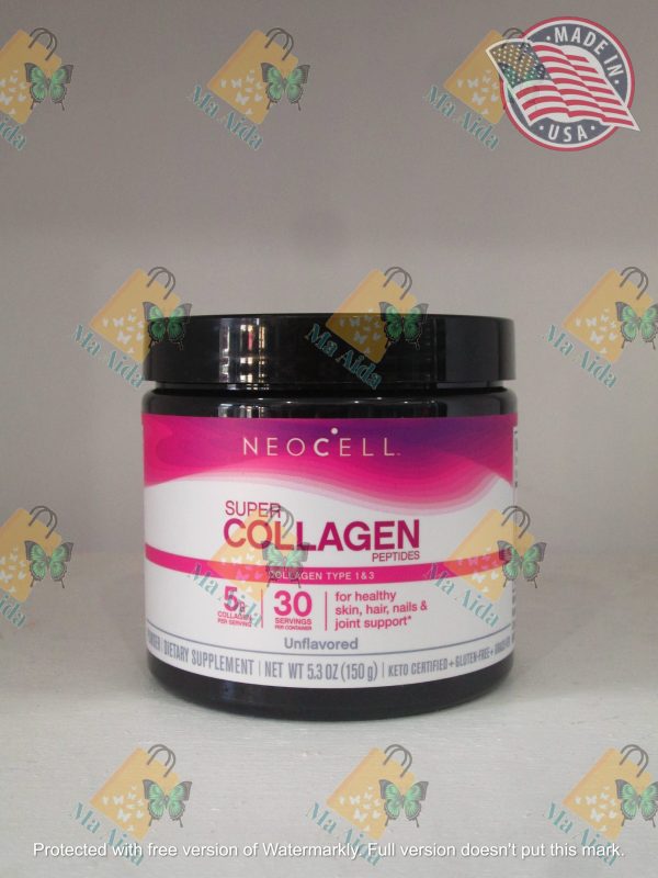 NeoCell Super Collagen Peptides,Unflavored, 5.3 Ounces(150g) Online