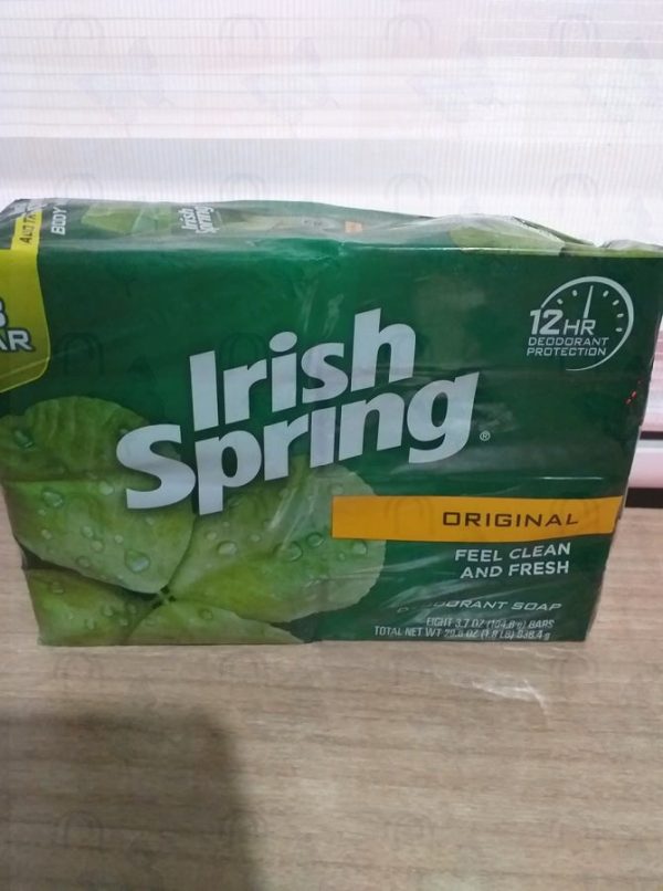 Irish spring Original scent feel clean and fresh 8 bar soap 29.6 oz Online now