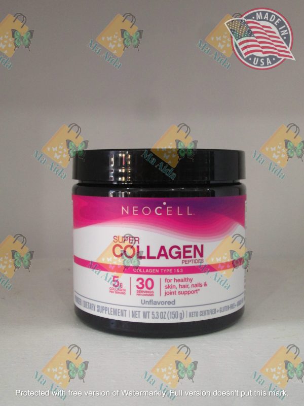 NeoCell Super Collagen Peptides,Unflavored, 5.3 Ounces(150g) Online