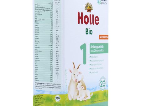 Holle Goat Stage 1 Organic Infant Milk Formula Supply