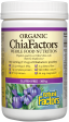 Natural Factors Organic ChiaFactors, 360g Non-GMO Organic Chia Seeds Fashion