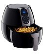 GoWISE USA 3.7-Quart Programmable Air Fryer with 8 Cook Presets, GW22638 - Black Supply