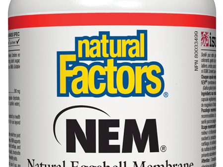 Natural Factors NEM Natural Eggshell Membrane, 500mg, 30 vcapsules Cheap