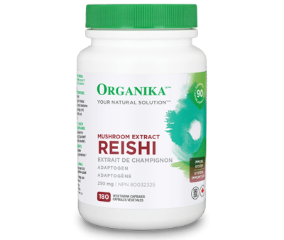 Organika Reishi Mushroom 250 mg 180 capsules on Sale