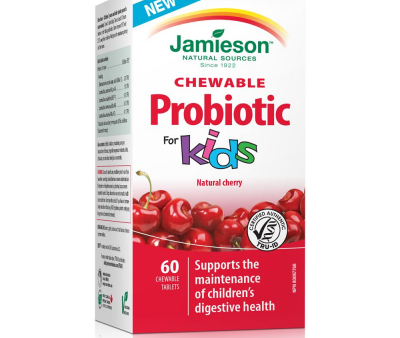 Jamieson Kids Chewable Probiotic - Natural Cherry 60 s Online Sale