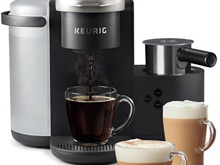 Keurig K-Cafe Single-Serve K-Cup Coffee Maker, Latte Maker and Cappuccino Maker, Comes with Dishwasher Safe Milk Frother, Coffee Shot Capability, Compatible With all Keurig K-Cup Pods, Dark Charco on Sale