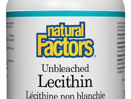 Natural Factors Unbleached Lecithin 1200 mg, 90 Softgels Discount