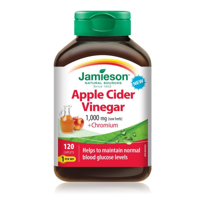 Jamieson Apple Cider with Chromium 120 caplets Discount