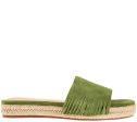 C Wonder Suede Flat Espadrilles Fringe, Tabitha, Size 7.5 For Sale