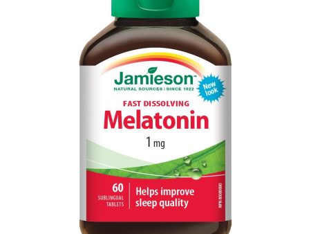 Jamieson Melatonin 1mg Sublingual Unflavoured, 60 tabs Online now