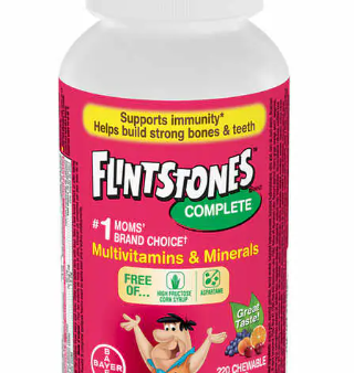 Flintstones Complete Multivitamins, 220 Chewable Tablets For Cheap