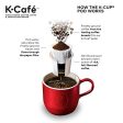 Keurig K-Cafe Single-Serve K-Cup Coffee Maker, Latte Maker and Cappuccino Maker, Comes with Dishwasher Safe Milk Frother, Coffee Shot Capability, Compatible With all Keurig K-Cup Pods, Dark Charco on Sale