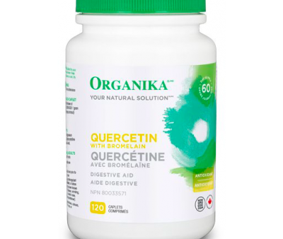 Organika Quercetin with Bromelain 500mg 120 caplets Online Sale