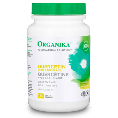 Organika Quercetin with Bromelain 500mg 120 caplets Online Sale