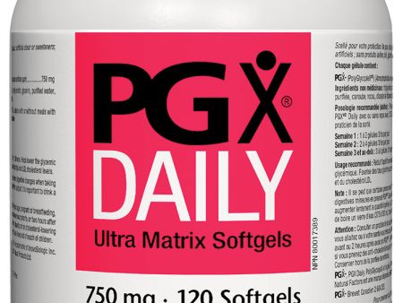 Natural Factors PGX® Daily Ultra Matrix, 120 softgels Online now