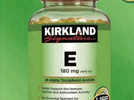 Kirkland Signature Vitamin E 180mg 400 I.U. 500 Softgels, Sale