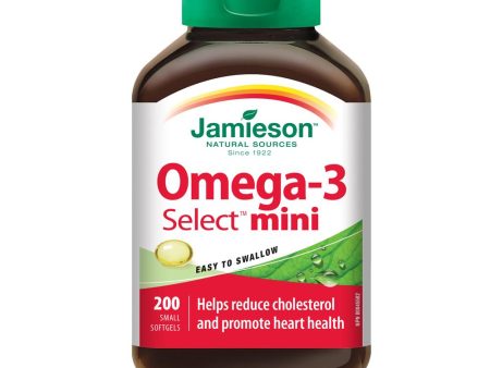 Jamieson Omega-3 Select Mini 200 softgels Fashion