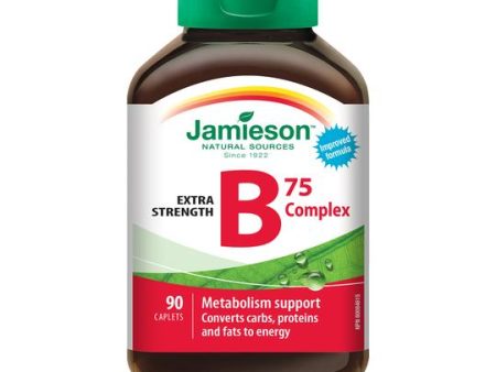 Jamieson Extra Strength B Complex 75 mg 90 caplets For Discount