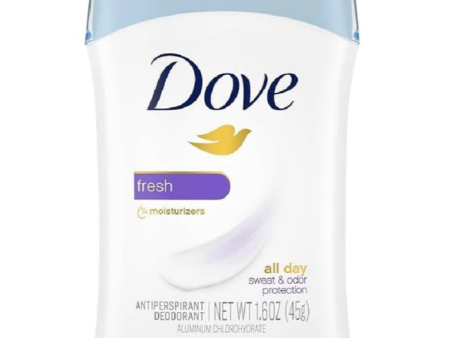 Dove Invisible Solid Antiperspirant Deodorant Stick Fresh, 1.6 oz Online Sale