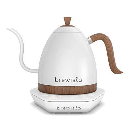 Brewista | Artisan 1.0L Electric Gooseneck Kettle | Electric Water Kettle For Pour Over Coffee (All White (Pearl)) For Discount