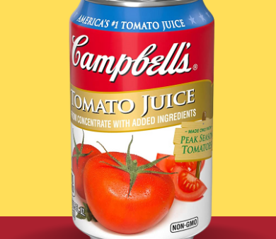 Campbell s Tomato Juice 5.5 Oz Can, 5.5 Oz(163ml) Supply