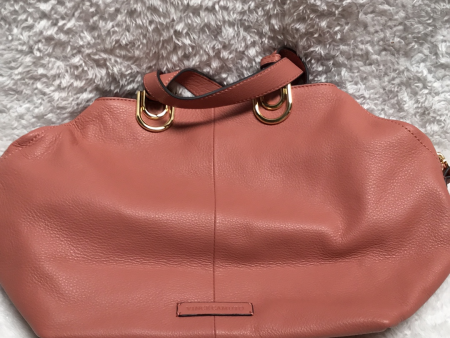 Vince Camuto Leather Satchel - Plum, Sushi Online now