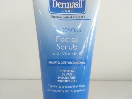 Dermasil Labs Invigorating Facial Scrub With Vitamin E 5fl oz(148ml) Supply