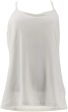 Susan Lucci Collection Tank with Binding Racer Back Straps White X-Large Fashion