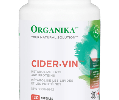 Organika Cider Vin 120 capsules For Cheap