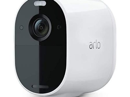 Arlo Essential Spotlight Camera - 1 Pack - Wireless Security, 1080p Video, Color Night Vision, 2 Way Audio, Wire-Free, Direct to WiFi No Hub Needed, Works with Alexa, White - VMC2030 Hot on Sale