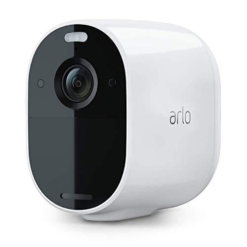 Arlo Essential Spotlight Camera - 1 Pack - Wireless Security, 1080p Video, Color Night Vision, 2 Way Audio, Wire-Free, Direct to WiFi No Hub Needed, Works with Alexa, White - VMC2030 Hot on Sale